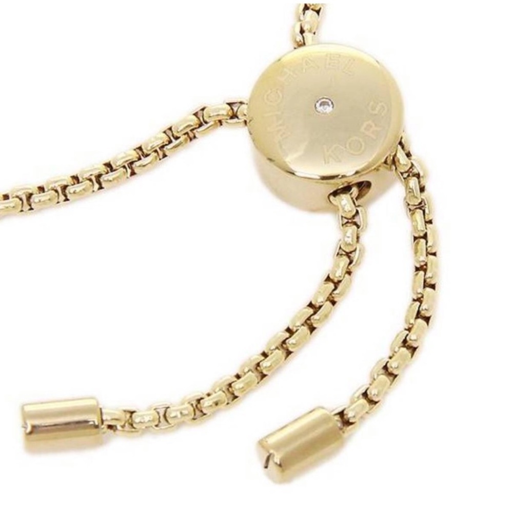 MICHAEL KORS Gold Heritage Heart Slide Bracelet - Picture 7 of 10